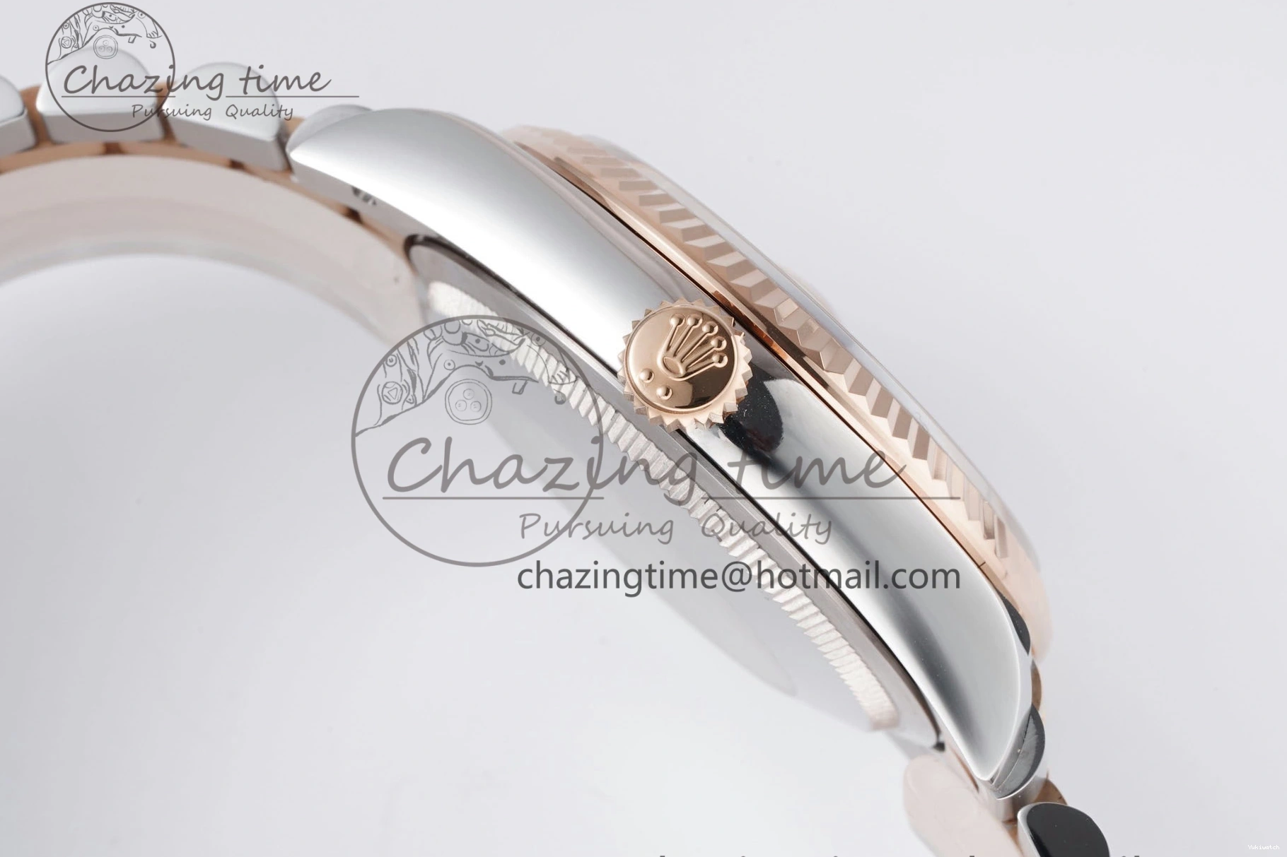 Gray Markers Bracelet Dial 126231 RG 36 DateJust JDF Plated Jubilee 904L RG Steel Roman V2 SS on 1218